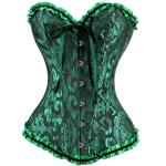Lace Corset Bodysuit with Push-Up Support