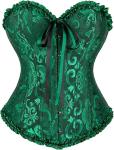 Lace Corset Bodysuit with Push-Up Support