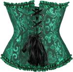 Lace Corset Bodysuit with Push-Up Support
