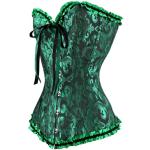 Lace Corset Bodysuit with Push-Up Support