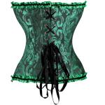 Lace Corset Bodysuit with Push-Up Support
