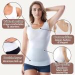 Light Compression Camisole Tank Top for Women