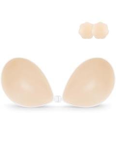Niidor Strapless Sticky Invisible Push-Up Bra