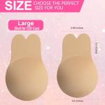 Invisible Sticky Push-Up Bra with Nipple Covers