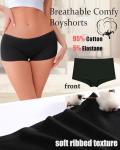 All of Me Women's Cotton Boyshorts 6 Pack