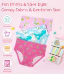 Toddler Rainbow Cotton Underwear for Girls