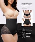 High-Waisted Tummy Control Shapewear Briefs 3XL