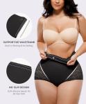 High-Waisted Tummy Control Shapewear Briefs 3XL