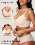 Plus Size Wireless Bralette for Comfort & Support