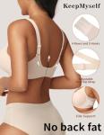 Plus Size Wireless Bralette for Comfort & Support