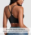 Seamless Racerback Front Closure Bra for Women