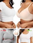Plus Size Wireless Bralette for Comfort & Support