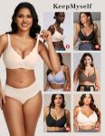 Plus Size Wireless Bralette for Comfort & Support