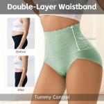 High Waisted Tummy Control Lace Panties Multipack