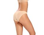 Voenxe Women's Seamless Bikini Underwear 5-Pack