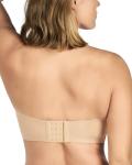 HSIA Seamless Strapless Bra for Large Bust, Black