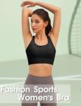 High Impact Criss Cross Sports Bra for Women