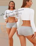 All of Me Women's Cotton Boyshorts 6 Pack