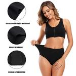 Molasus High Waisted Cotton Briefs for Women
