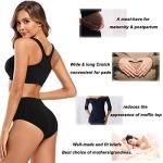 Molasus High Waisted Cotton Briefs for Women