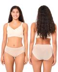 Bamboo Cool High Waist No Show Briefs 6-Pack