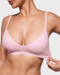 INLYRIC Women's Soft Scoop Bralette - Sweet Pink