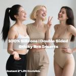 Dersoud Soft Invisible Sticky Bra Inserts for Lift