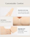 Comfortable Wireless Bralettes with Removable Pads