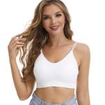 6 Pack Padded V Neck Bralettes for Women