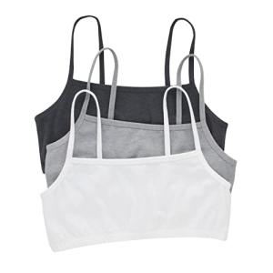 Hanes Women's 3-Pack Cropped Bralette Set