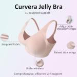 Curvera Jelly Bra: Wire-Free Push-Up Comfort