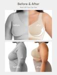 Easybunny Wireless Minimizer Bra for Women XL