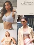 Easybunny Wireless Minimizer Bra for Women XL