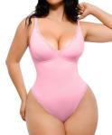 Lace Bodysuit with Tummy Control and Thong