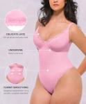 Lace Bodysuit with Tummy Control and Thong