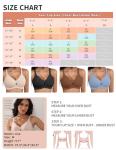 Wireless Full Coverage Women's Comfort Bra - Nude