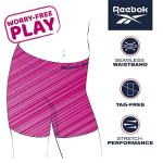 Reebok Girls’ Seamless Boyshorts 5-Pack Set