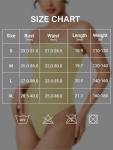 YEOREO Strapless Double Lined Thong Bodysuit