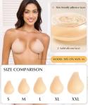Bontierie Ultra-Thin Sticky Nipple Covers - Beige