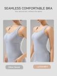 LUCKMEEY Wireless Push Up Full Coverage Bra