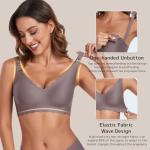3 Pack Wireless Nursing Bras for Breastfeeding