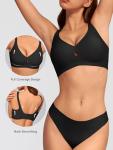 LUCKMEEY Wireless Push Up Full Coverage Bra