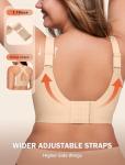 Supportive Wireless Push-Up Bra for Women