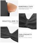 3 Pack Strappy Halter Bras with Removable Cups