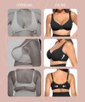 FeelinGirl Full Coverage Seamless Push-Up Bra