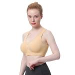 Women's Wireless Zip Front Sports Bra 3-Pack