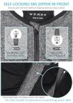 Women's Wireless Zip Front Sports Bra 3-Pack