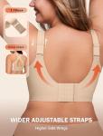 Supportive Wireless Push-Up Bra for Women