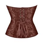 Plus Size Brown Corset Top for Women