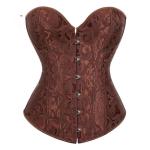 Plus Size Brown Corset Top for Women